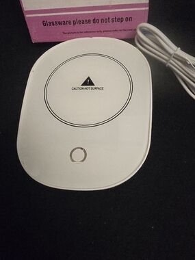 Electric Beverage Warmer - White Cup Heater